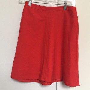 Red Circle Skirt
